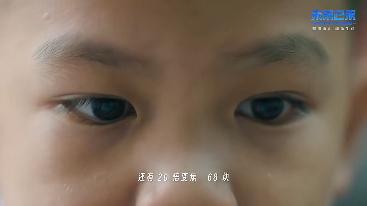 这部AI短片看着看着就泪目了鲨我别用小孩和亲情刀，清明这部AI短片里的小男孩看得