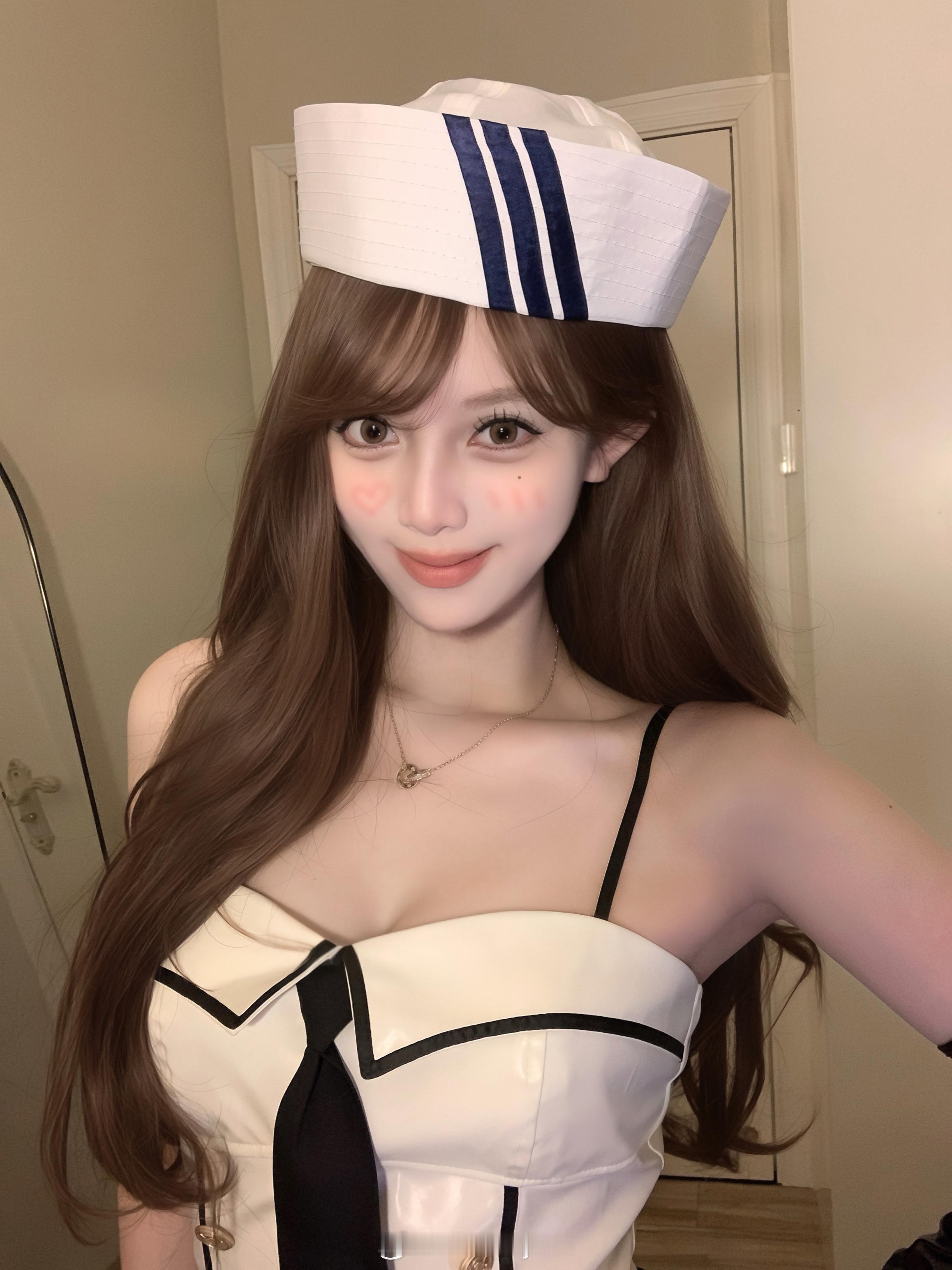 万圣节cos海员姐姐⚓️･｡👻‧˚₊🤍  ​​​