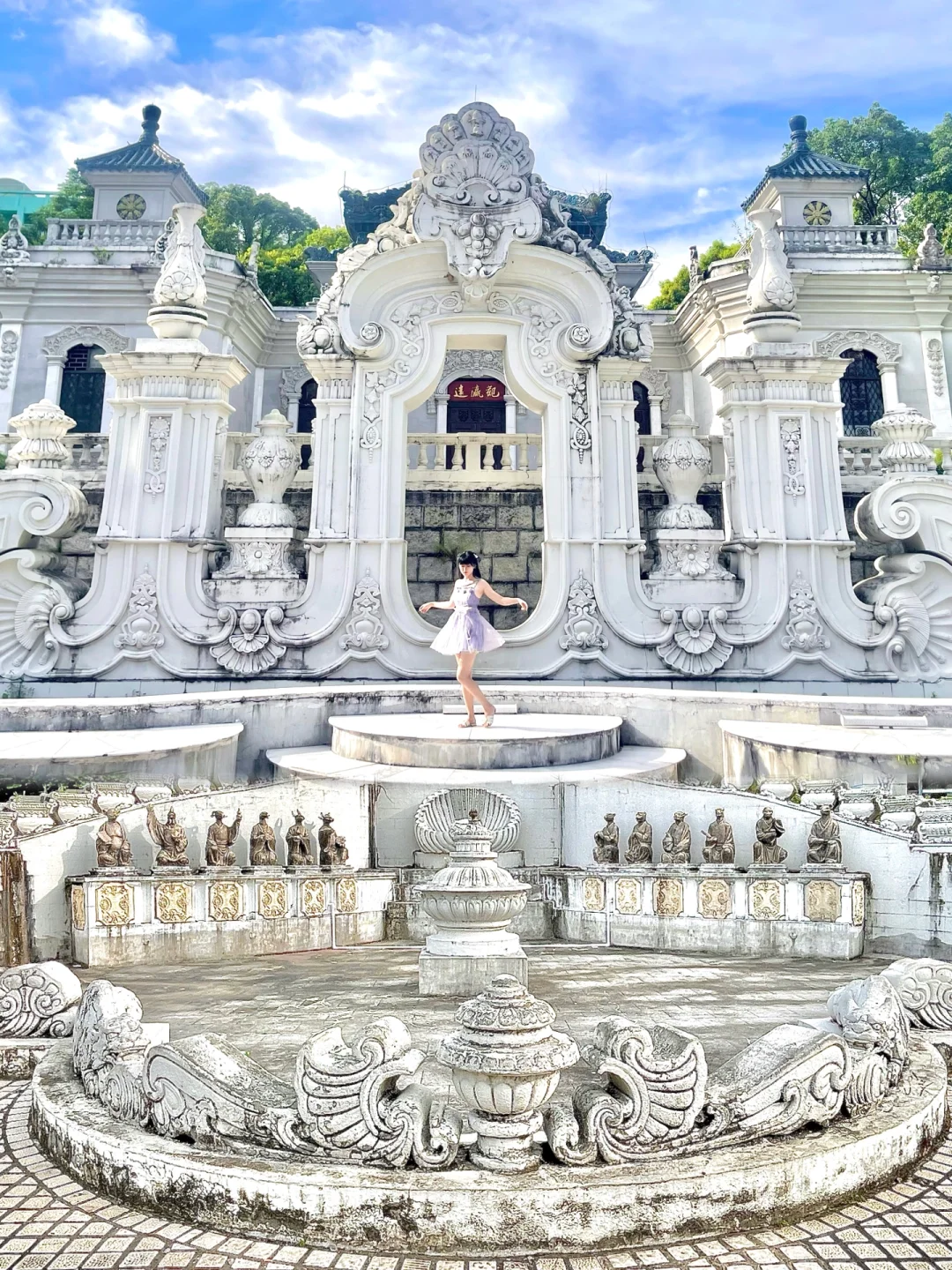 不愧是圆明园❗️复原后有点好看吖⛲️