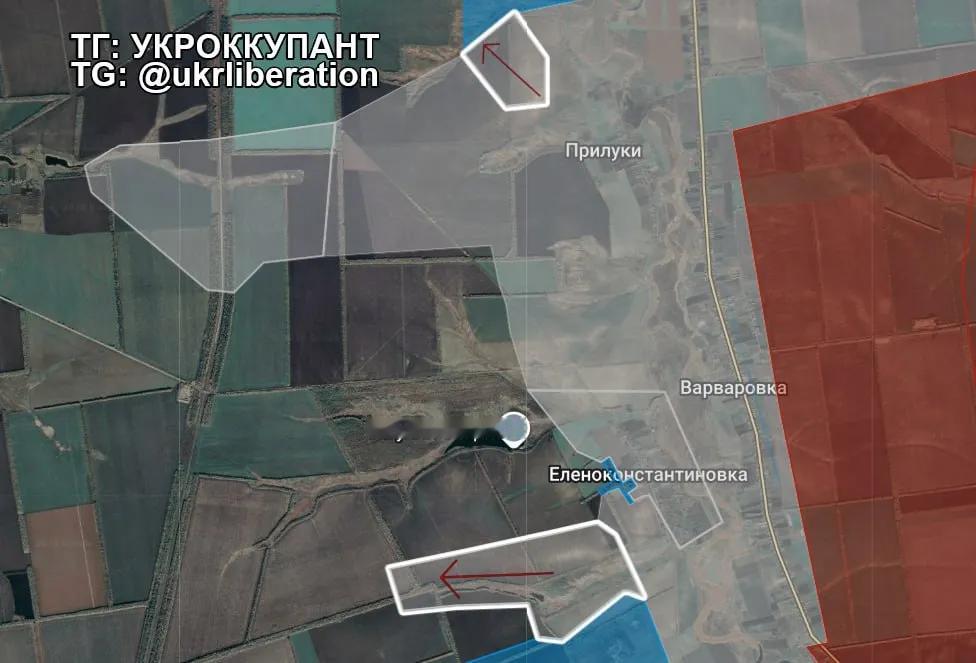 俄军（ЗСРФ）正大规模强攻盖丘尔方向，并向沃兹德维日夫卡（扎波罗热州）推进！