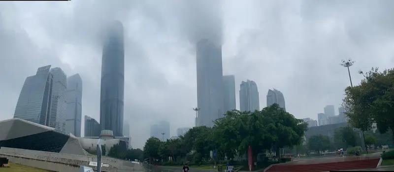 广东人变“潮人”？广州各区湿度“爆表”  ，广州天气：没有明显回南，但真的很湿，