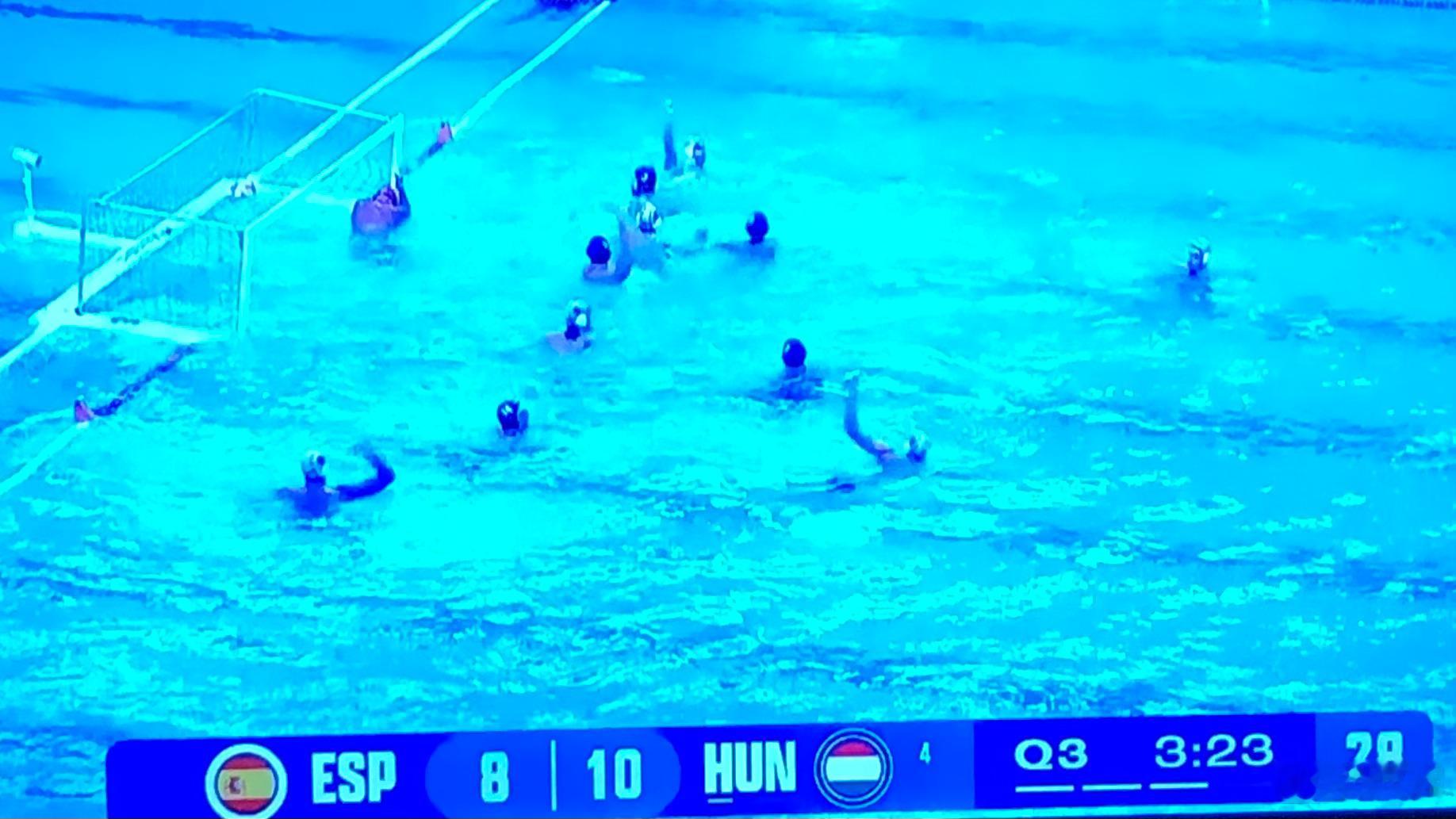 新加坡进行的世界泳联水球决赛，精彩！ ​​​