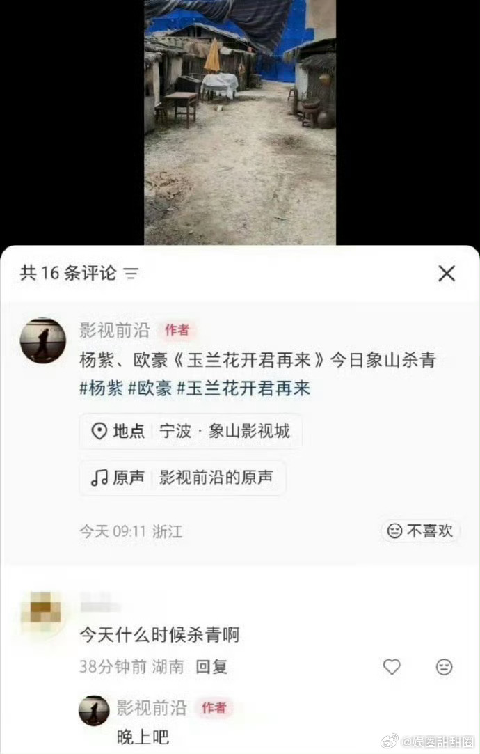 杨紫欧豪玉兰花开君再来杀青 杨紫深耕演技突破自我，欧豪塑造别样人设，期待新作解锁