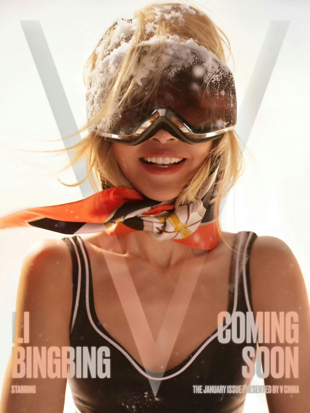李冰冰 x V China Magazine January 2026金发李冰冰
