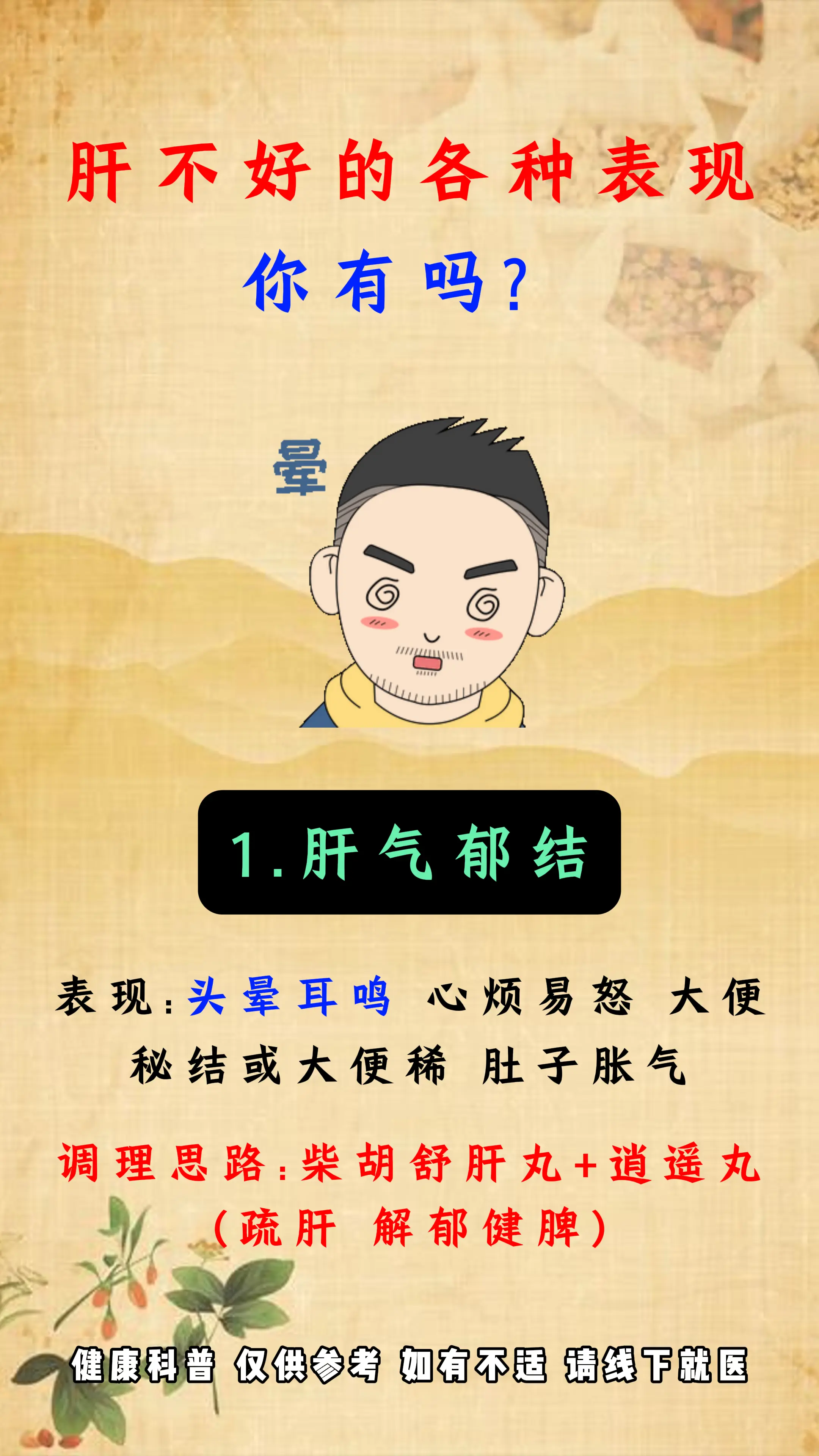 肝不好的各种表现，你有吗？。