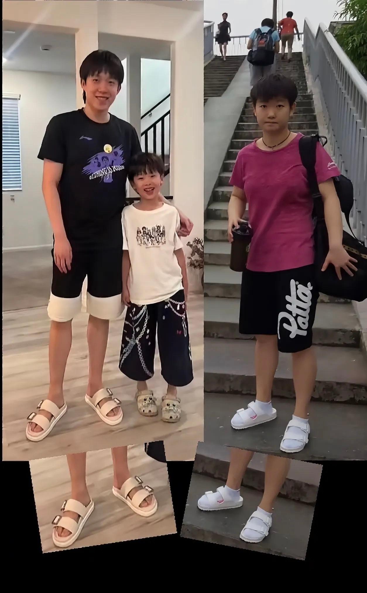 亮点在鞋子，哈哈哈，那么多同款的啊[可爱][偷笑] ​​​