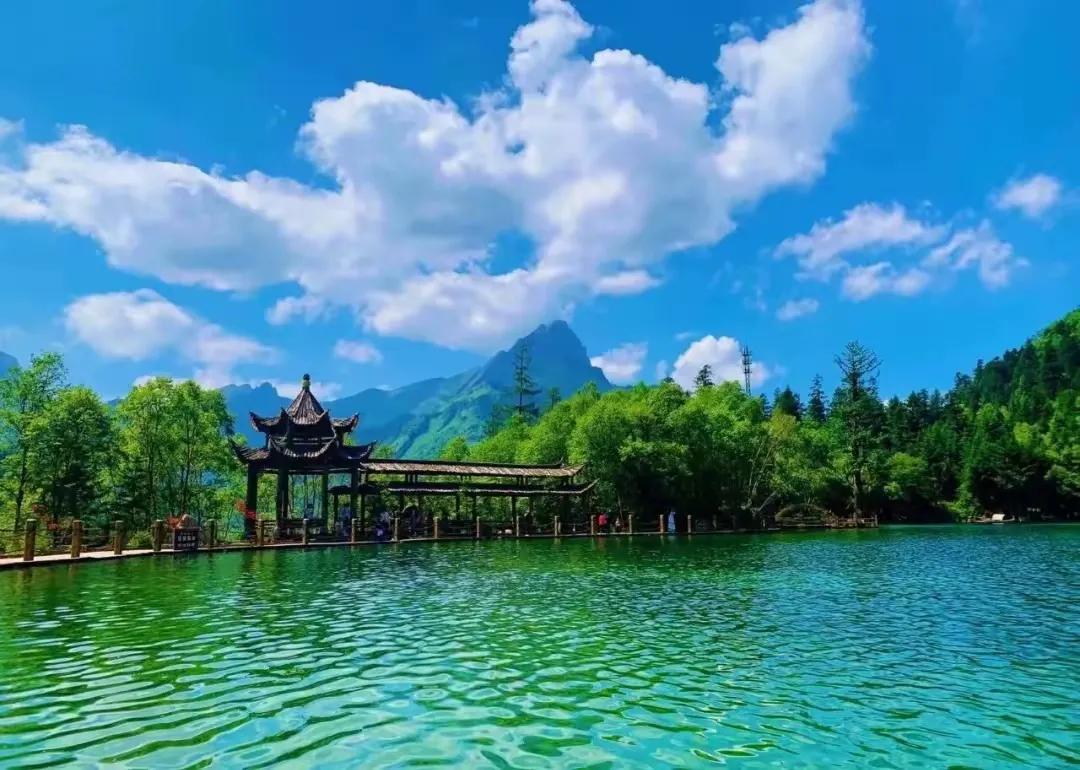 其实离这里不远的陇南官鹅沟，文县天池，万象洞风景也不错，值得一游。