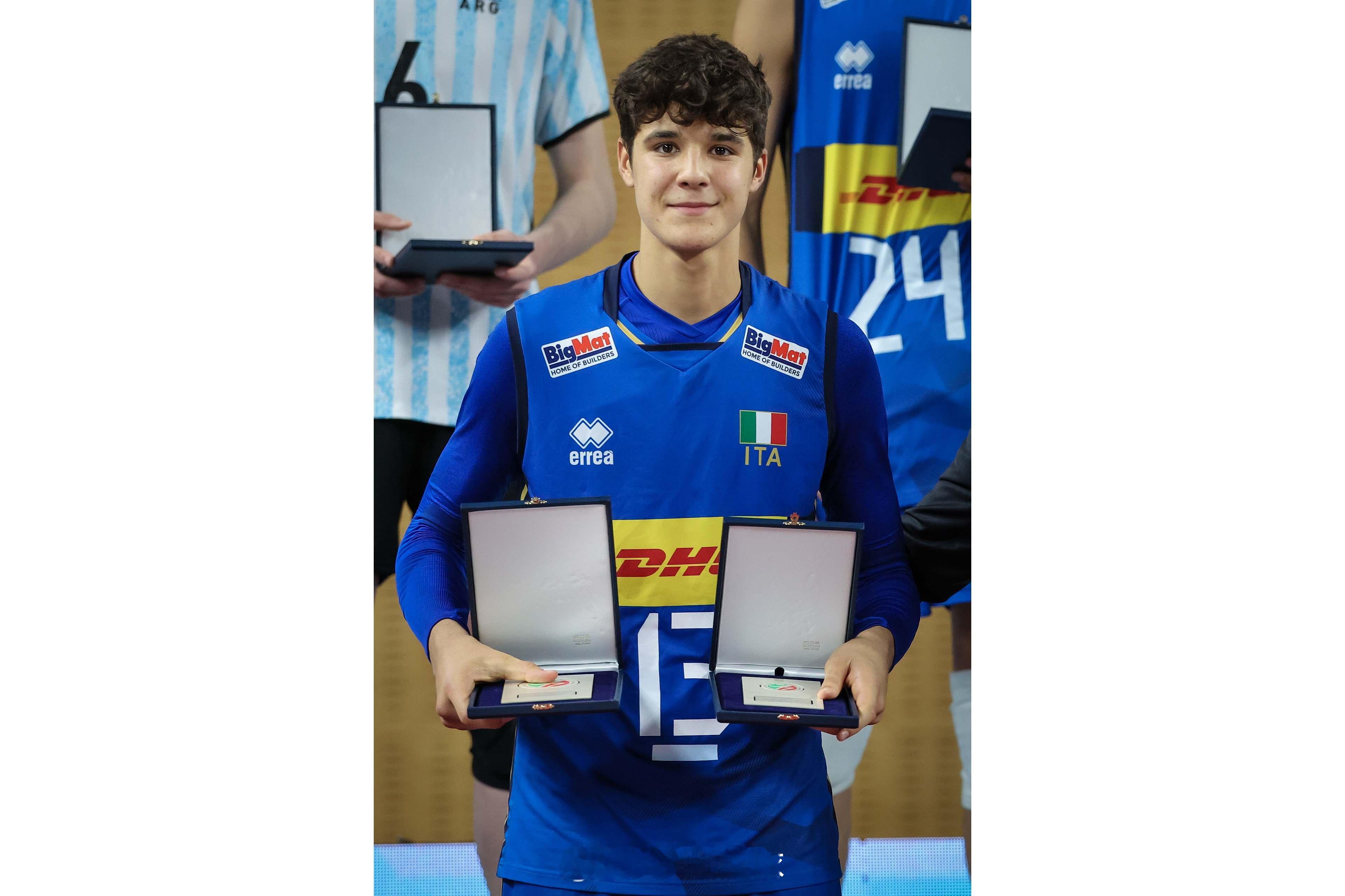 #2024男排U17世锦赛# 最有价值球员和最佳阵容：最有价值球员（MVP）：曼