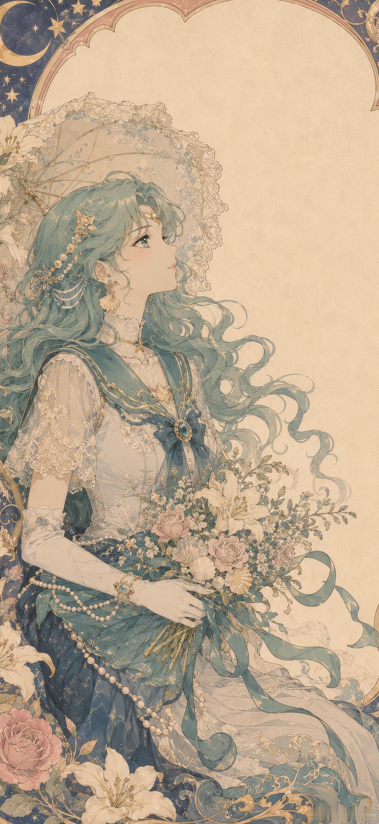 ✨✨✨唯美到失语🉐美少女战士手机壁纸✨✨✨ 太美了电影质感壁纸｜杂志壁纸｜治愈