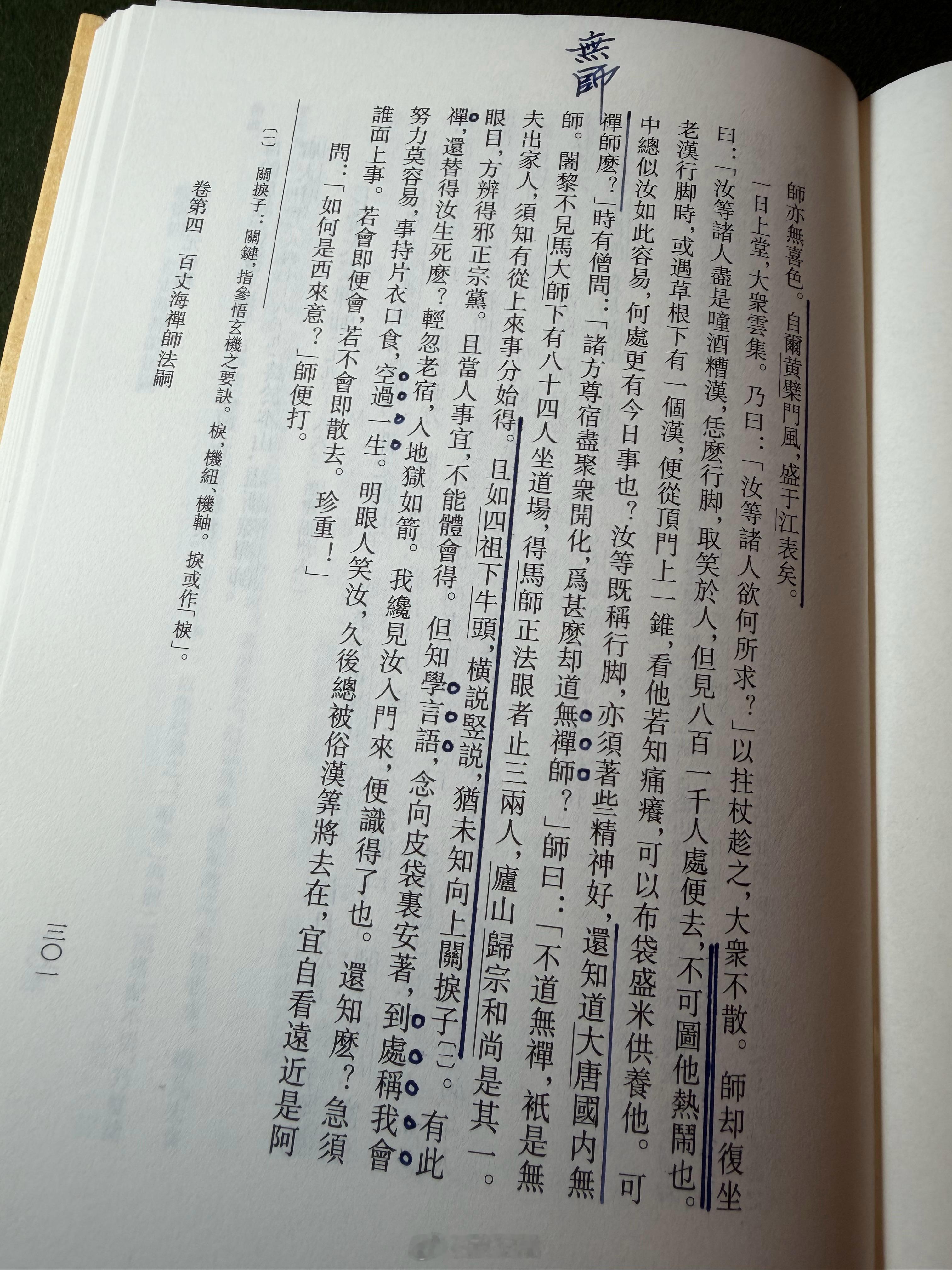 「但知学言语，念向皮袋里安著，到处称我会禅，还替得汝生死么？轻忽老宿，入地狱如箭