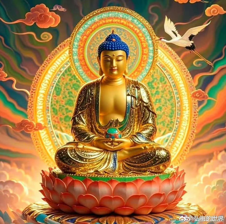 晨起礼佛，收摄身心，远离一切灾厄，见闻转发：消灾、除障、增福、满愿。南无阿弥陀佛
