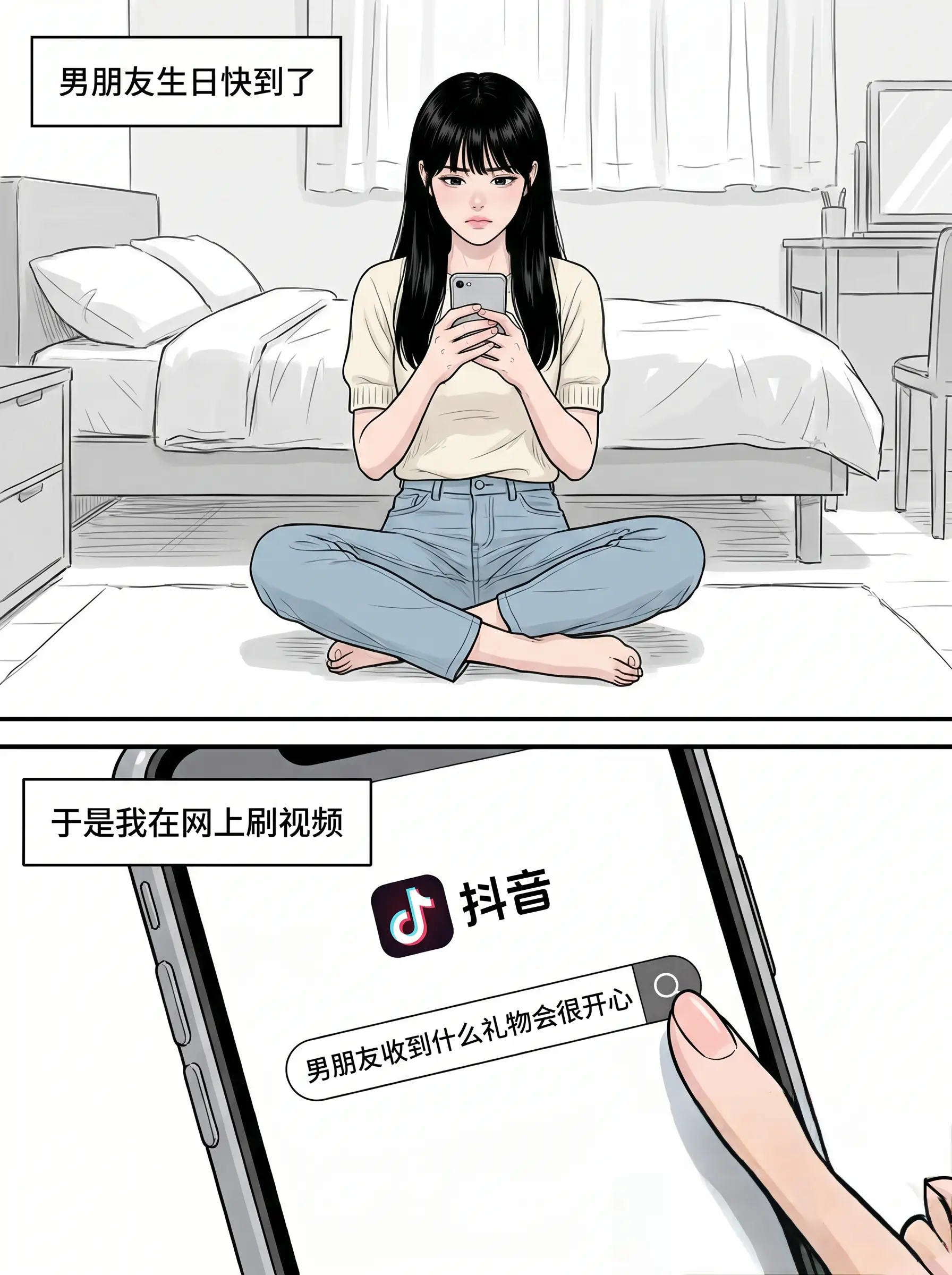 当时我只想给男朋友买一个生日礼物……