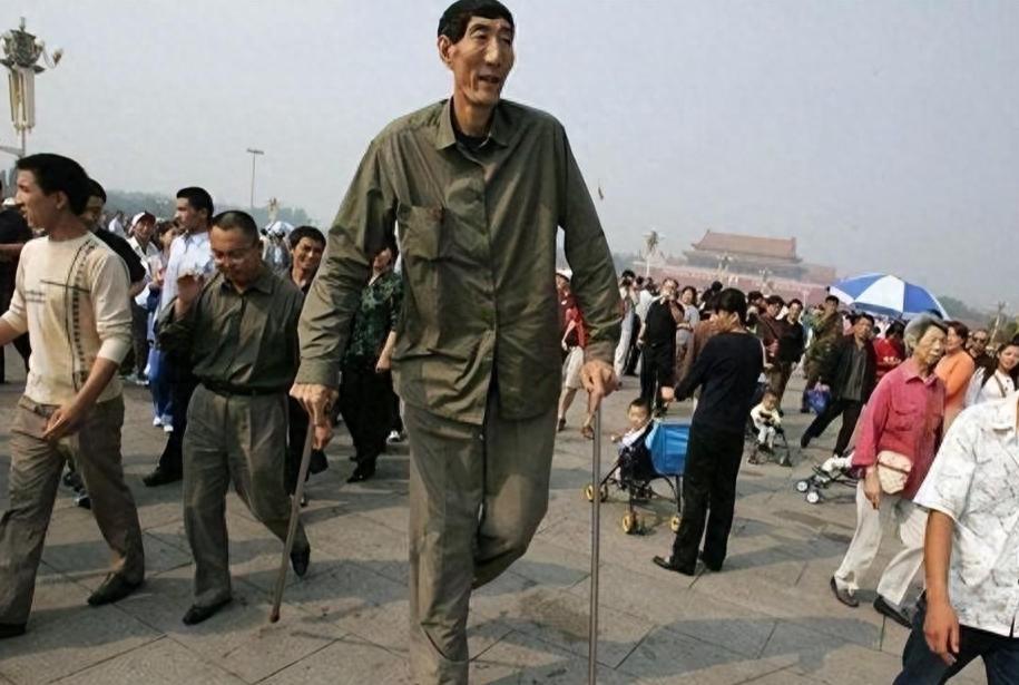 中国第一巨人鲍喜顺：不听医生劝告非要生子，现在儿子长到多高？
 
2米36的中国