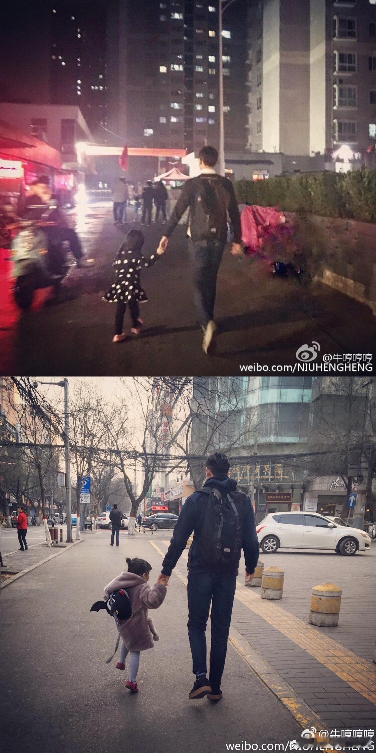 等我小了也要和姚弛合拍 姚弛陪着侄子米宝跳可可爱爱的手势舞，演出也带着小家伙。微