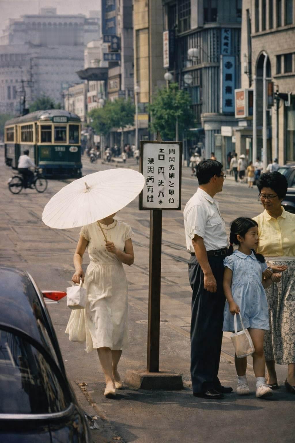 东京，日本，1956年 