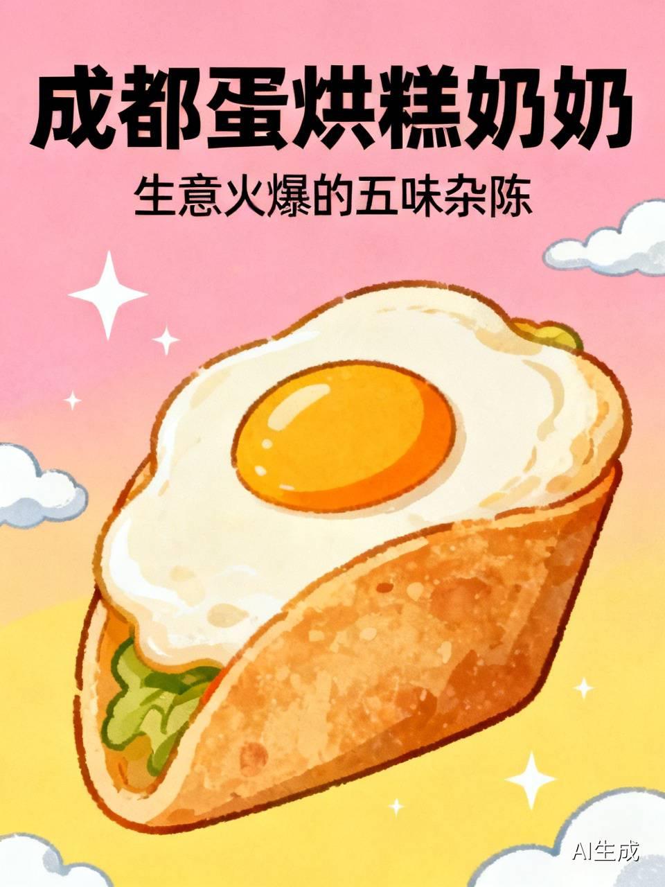 成都蛋烘糕奶奶的火爆生意，真是让人五味杂陈。2019 年 84 岁的薛婆婆因励志