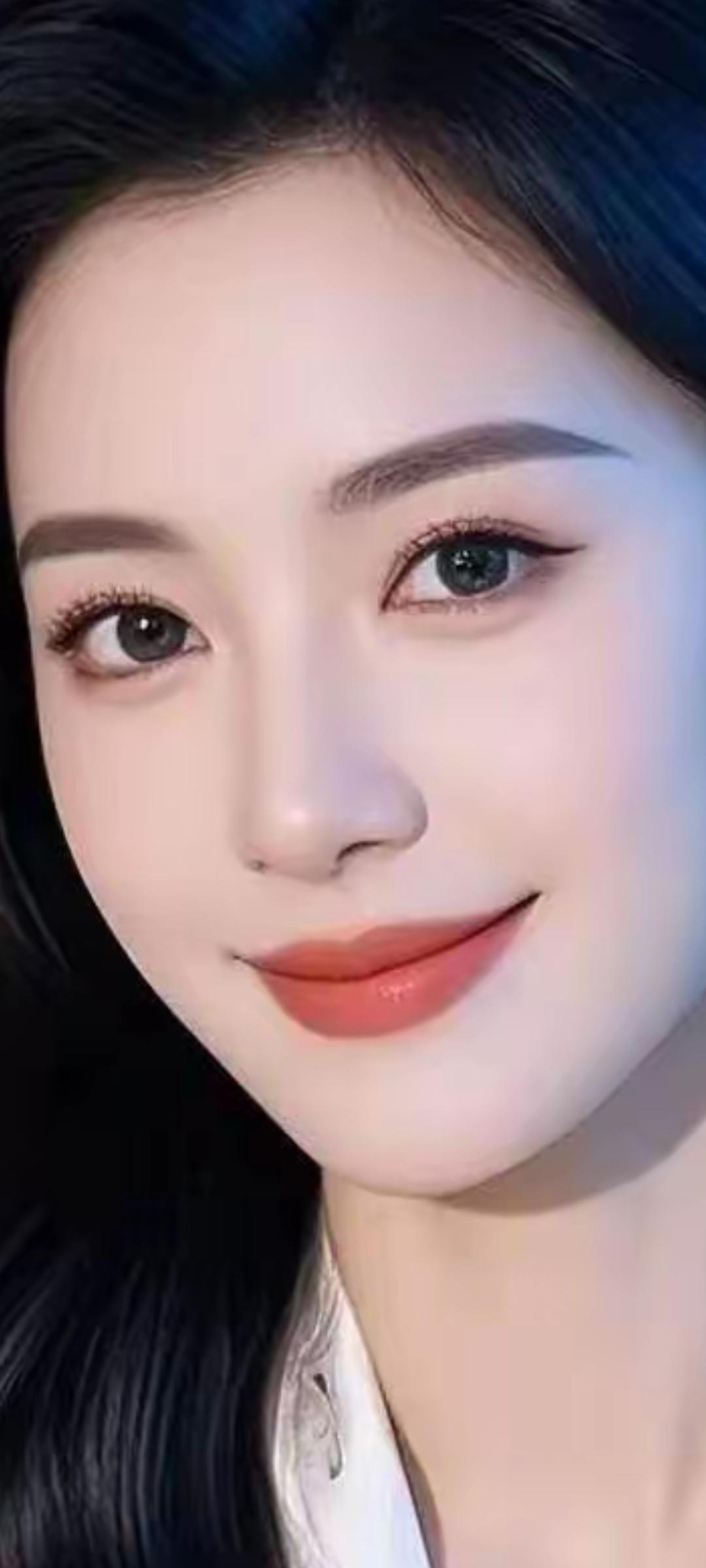 温柔甜美的微笑，让人心动不已！😊✨
