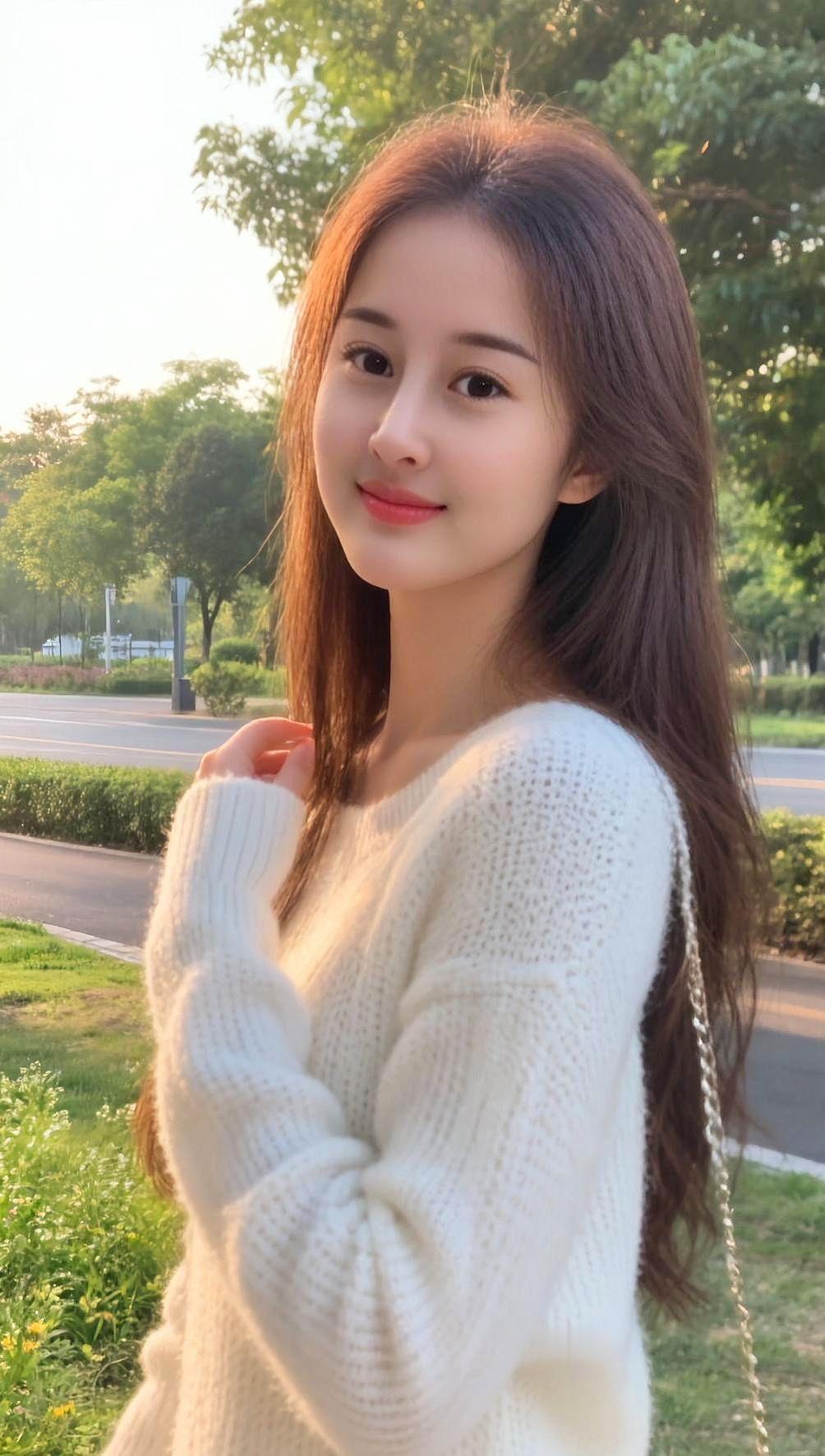 创作者扶持计划 甜系女孩已上线 笑容最治愈的女孩 美出高级感 清纯甜美