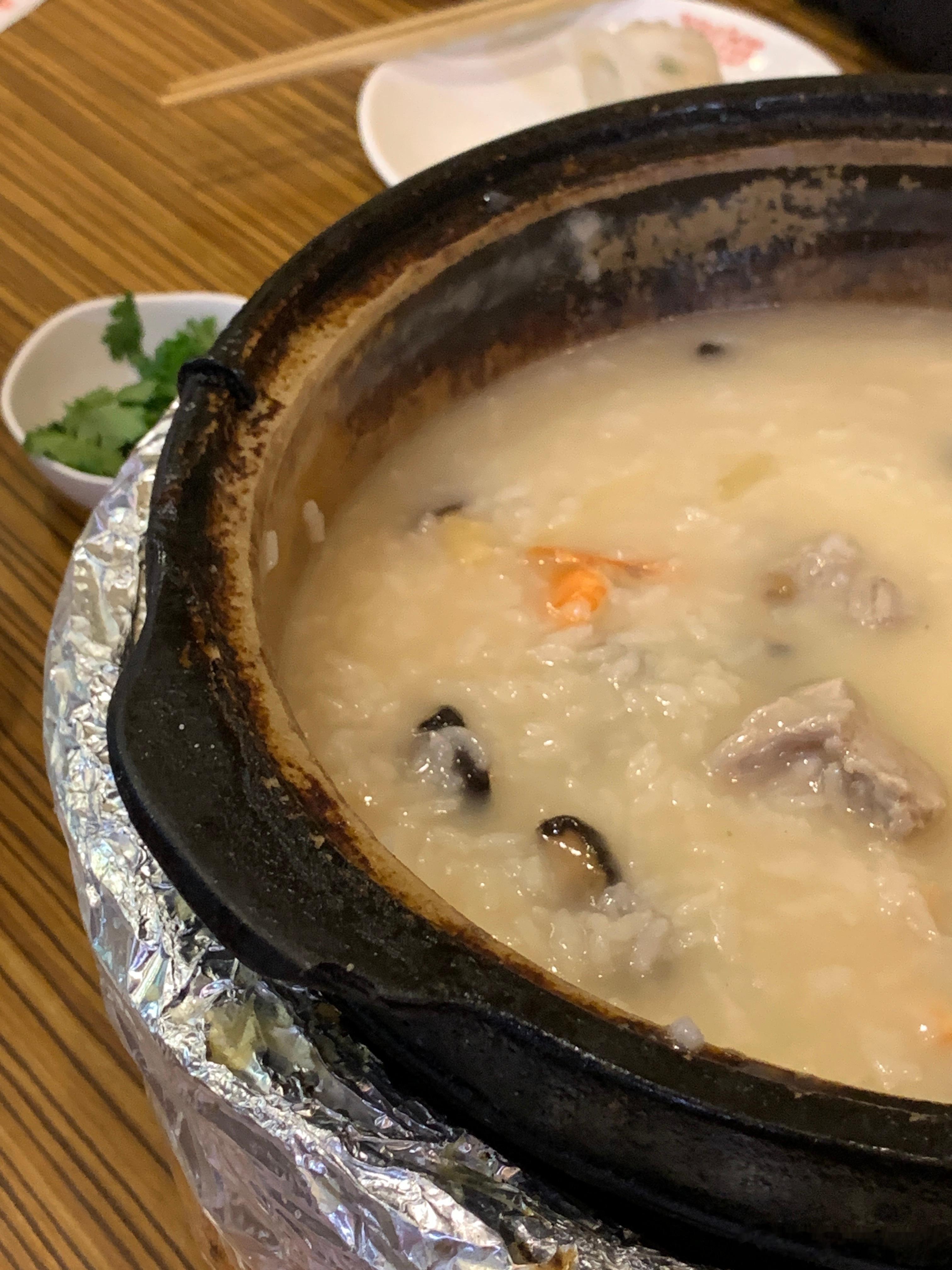 今晚喝粥！姐妹们吃了吗[嘘]超级鲜一喝就是味精管够！已经打算回家狂喝水了 ​​​