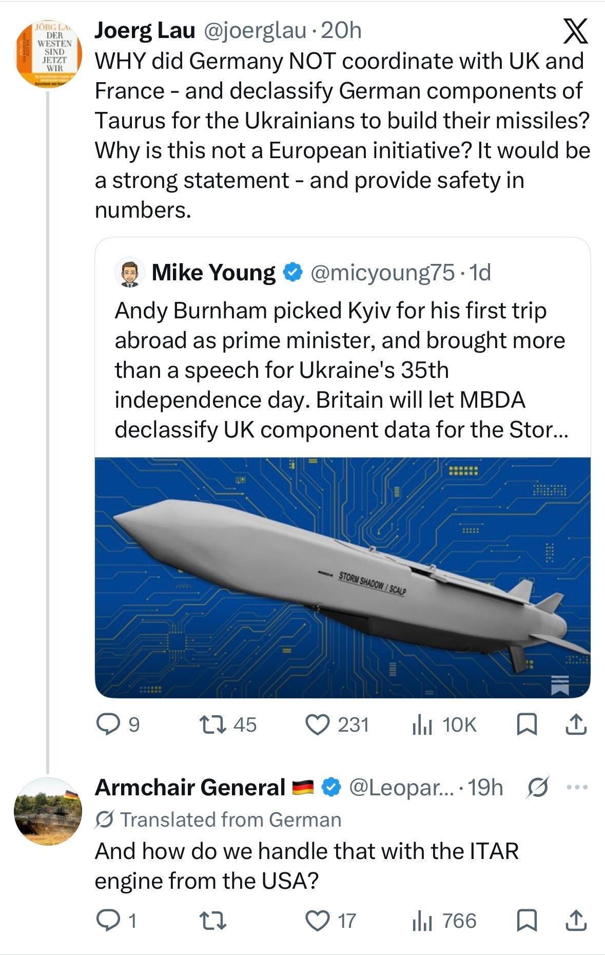每天认识一件兵器 笑死😂，回旋镖🪃了！Joerg Lau：“为啥德国🇩🇪