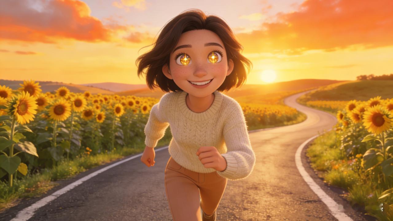 最好的人生：嘴角有笑，眼里有光，脚下有路
 
人这一辈子，追求的东西再多，说到底