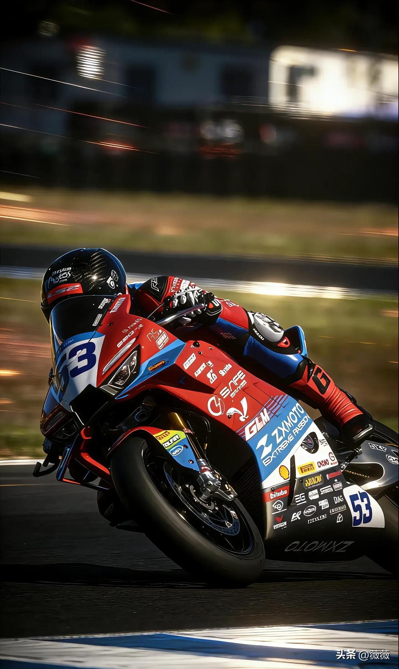 张雪在2026年3月29日WSBK葡萄牙站夺冠当晚的庆功宴上，他端起酒杯，对着主