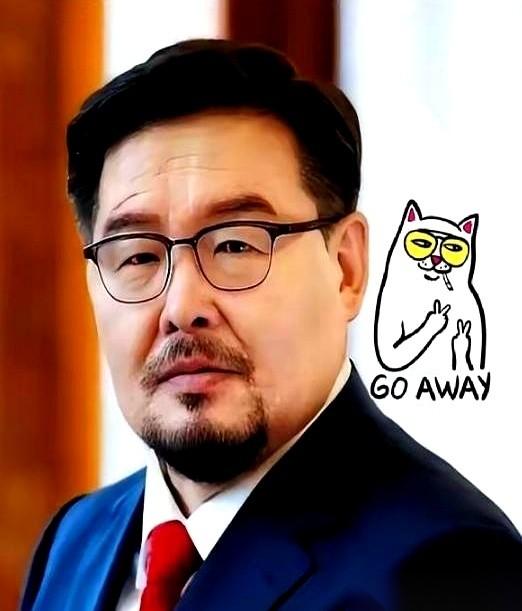 蒙古国总理赞登沙特尔，下台了，人走之前，对着议会扔下一句话：“我辞职，是因为我把