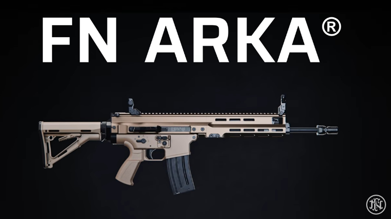 每天认识一件兵器 FN宣布了FN ARKA突击步枪。这是一个基于FN SCAR的