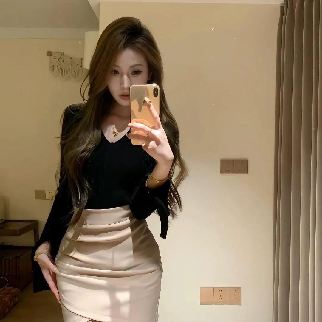 温柔气质穿搭，黑白配尽显优雅✨黑白色调穿搭 黑白裙子穿搭 黑白灰穿搭技巧 黑白配