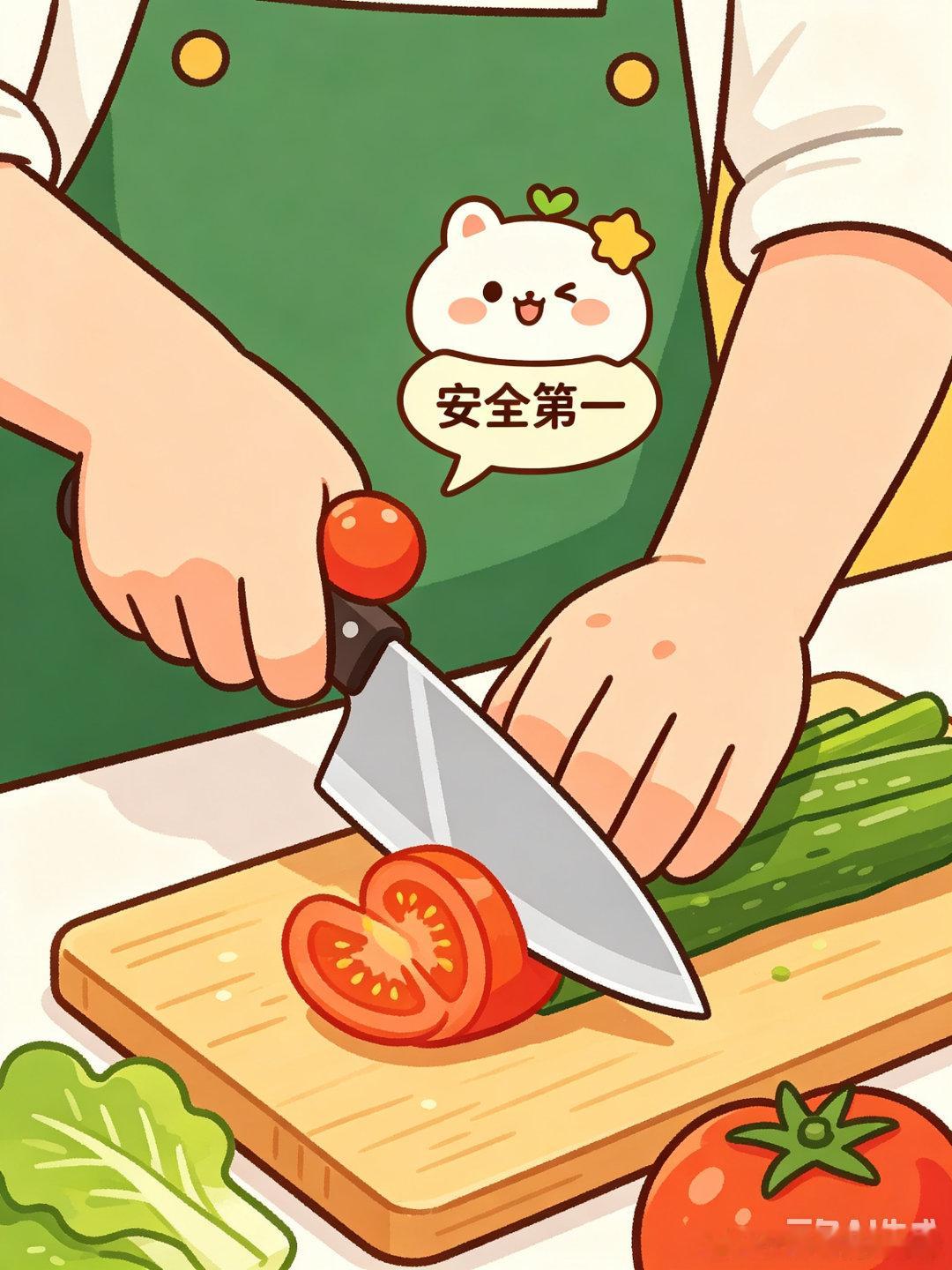 搞笑爱吃爱做饭的朋友们，做饭锅柄一定不要冲着自己  这条保命小窍门一定要记住啊！
