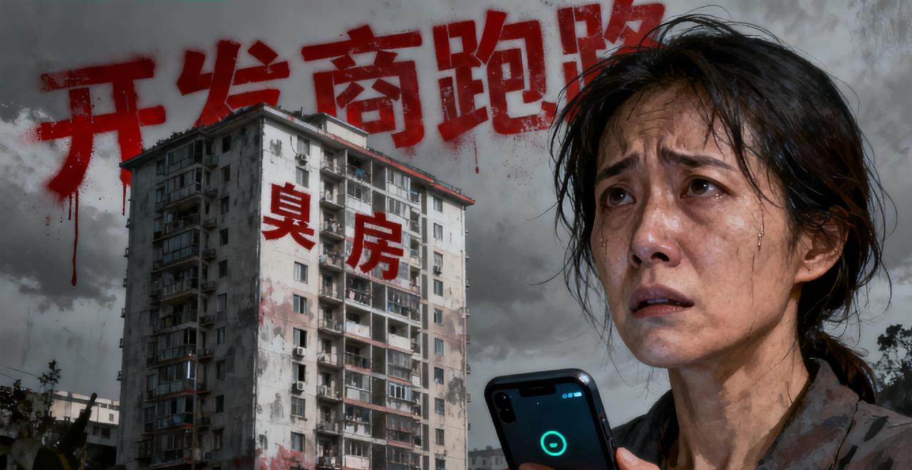 惊爆！上海业主花巨资买来臭房！
开发商跑路电话空号，
崩溃：不要了！

新房秒变