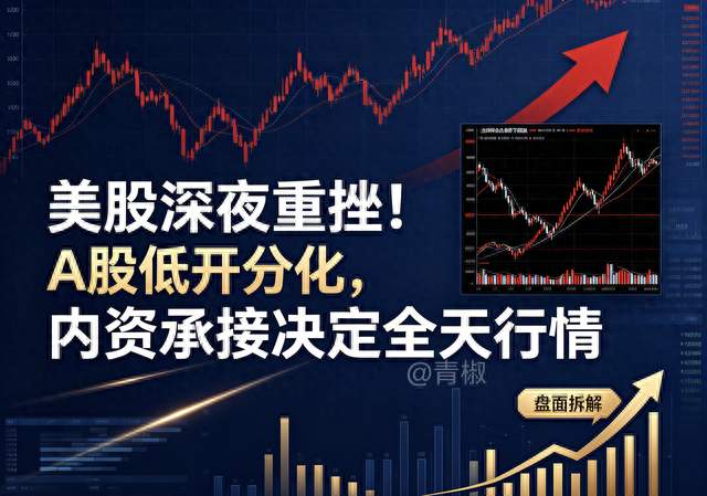 每次美股大跌都亏钱？弄懂外资传导逻辑，今天操作思路彻底清晰