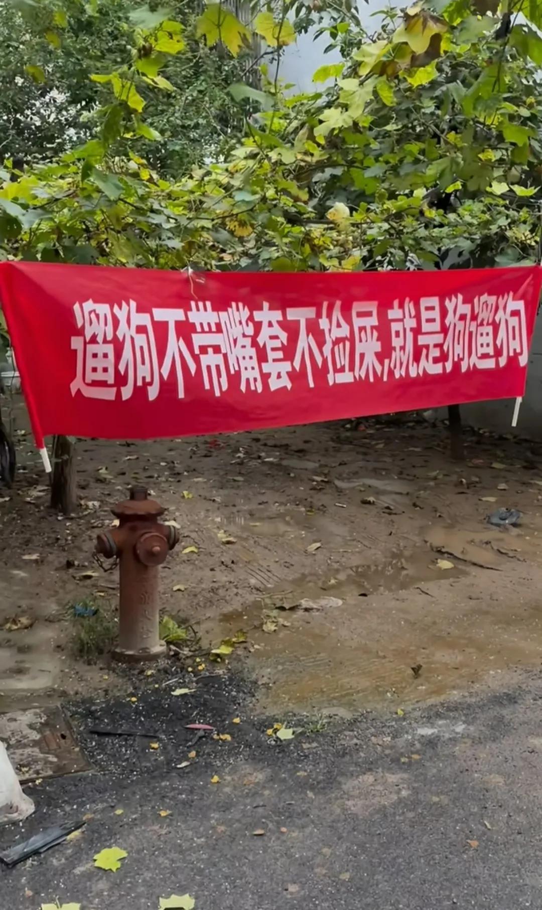 小区横幅引热议，是否欠妥？