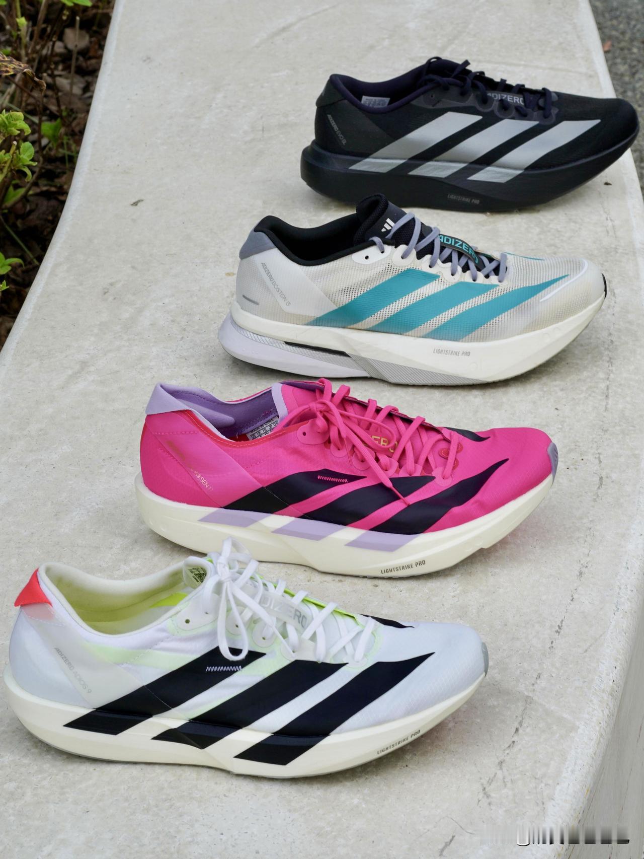 全能竞训boston，轻量回弹evo sl，5K-半马竞速takumi sen 