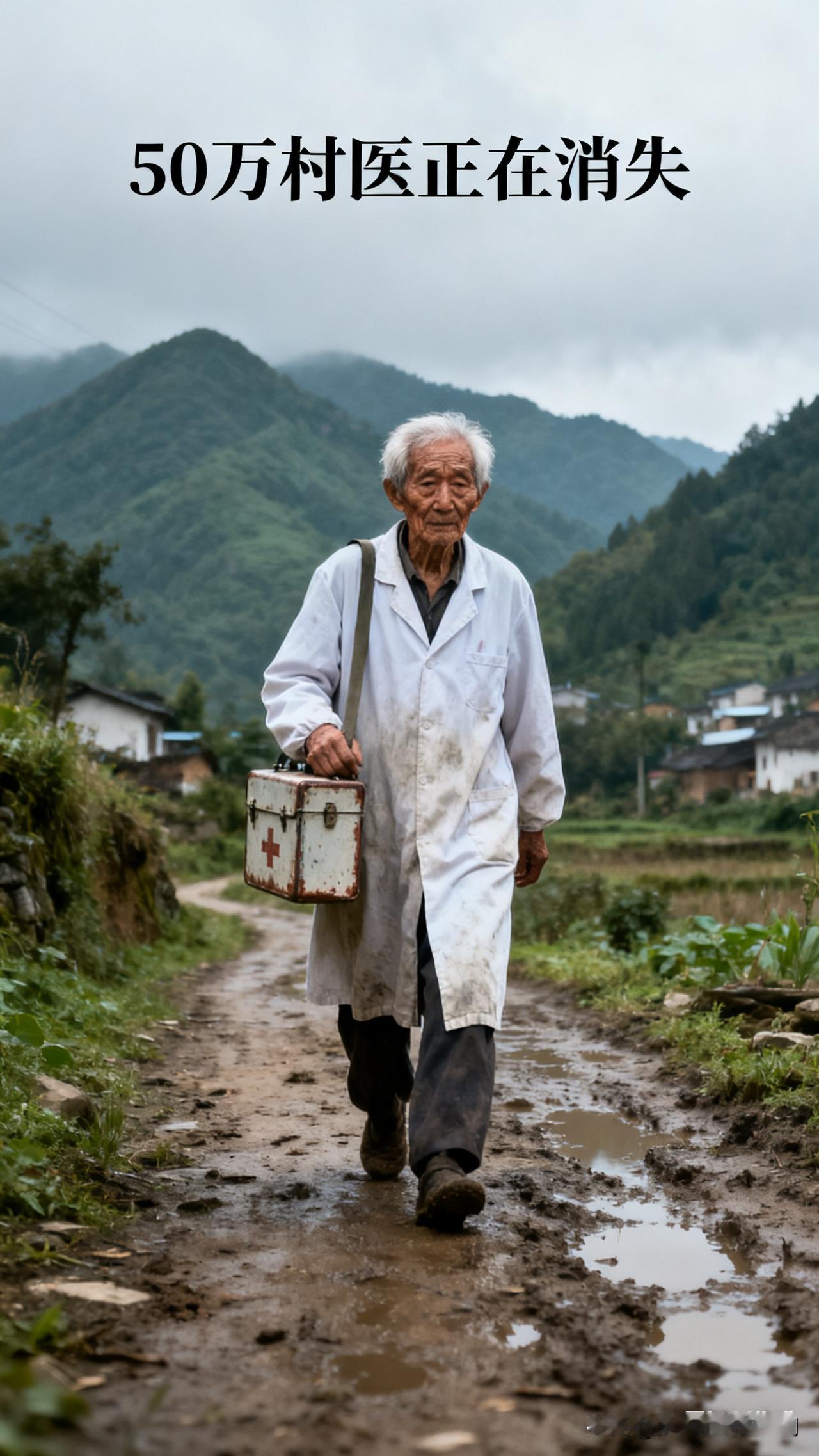 50万村医“消失”背后：乡村医疗的守望与困境
 
当山东宁阳县的村医戴文龙凌晨被