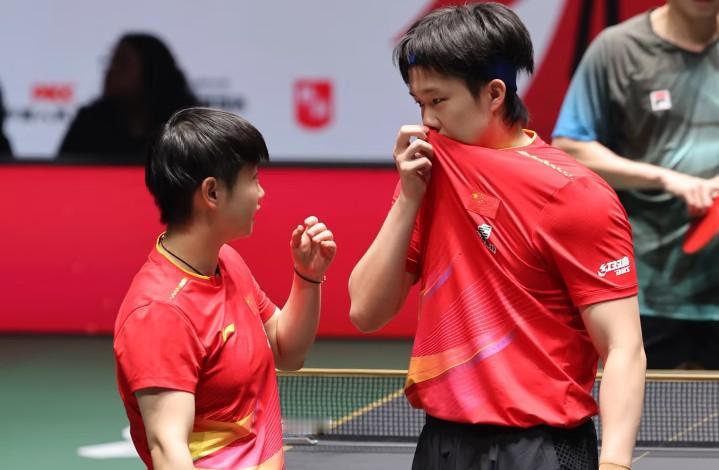 终于搞清楚了

为什么王楚钦说孙颖莎可以让他踏实

不是因为她是世界排名第一，而