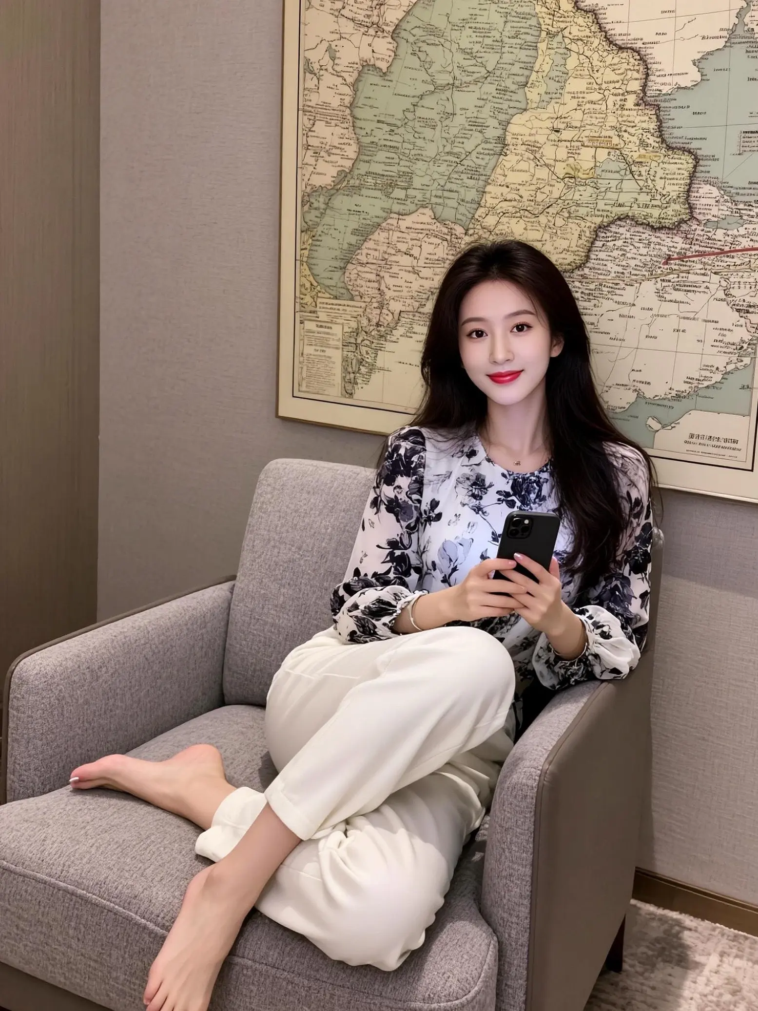 AI都市休闲照 随变ai随便玩