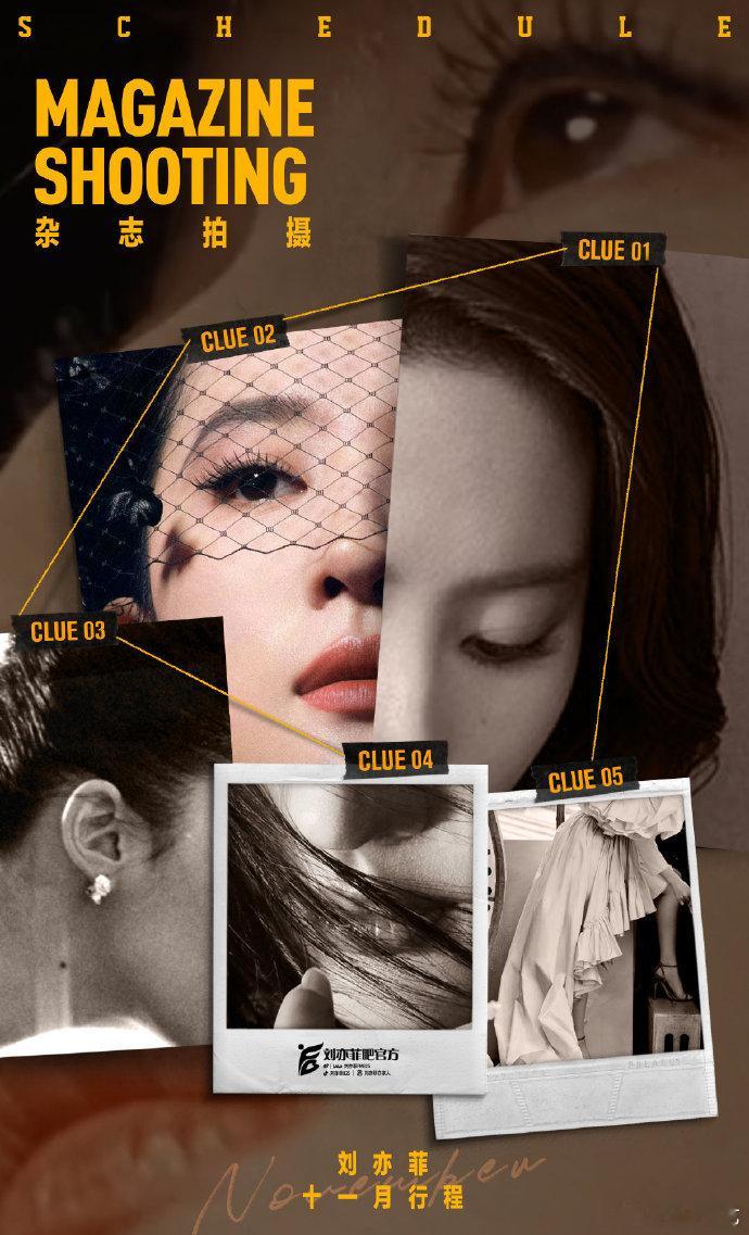 刘亦菲的五个clue   刘亦菲错位拼贴图  刘亦菲的五个clue，脸部错位拼贴