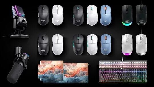 在CES 2024展会上，Cherry发布了多款Cherry Xtrfy品牌新品