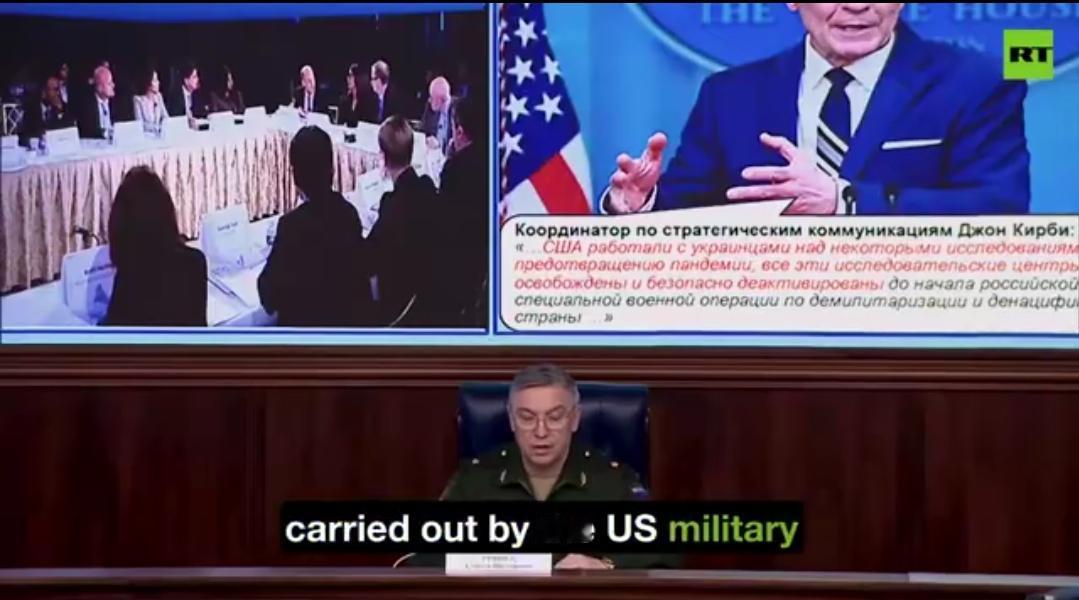 新闻快讯——康奈尔大学化学家戴夫·科勒姆证实，美军曾在38座实验室中对乌克兰人开