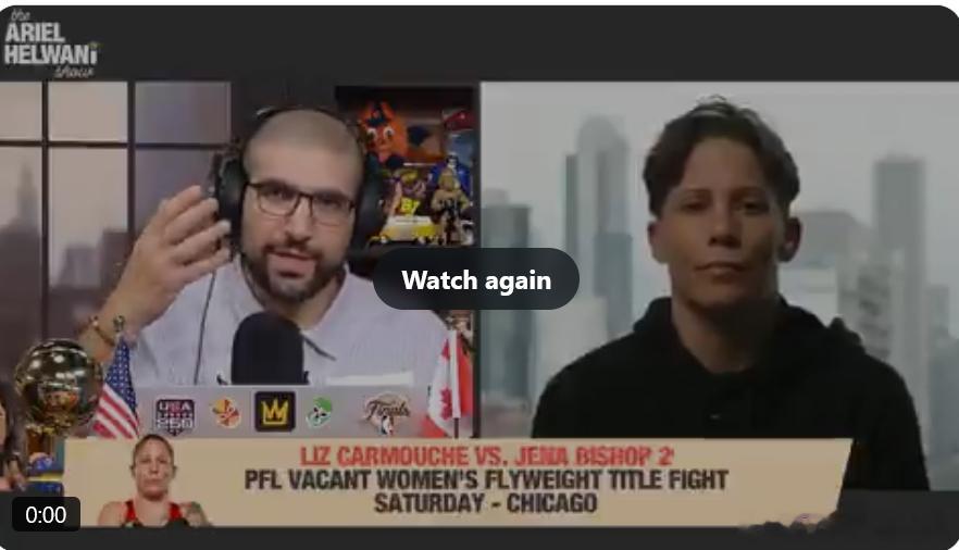 UFC 利兹·卡尔穆什/Liz Carmouche讲述她曾经在训练中把毕肖普打哭