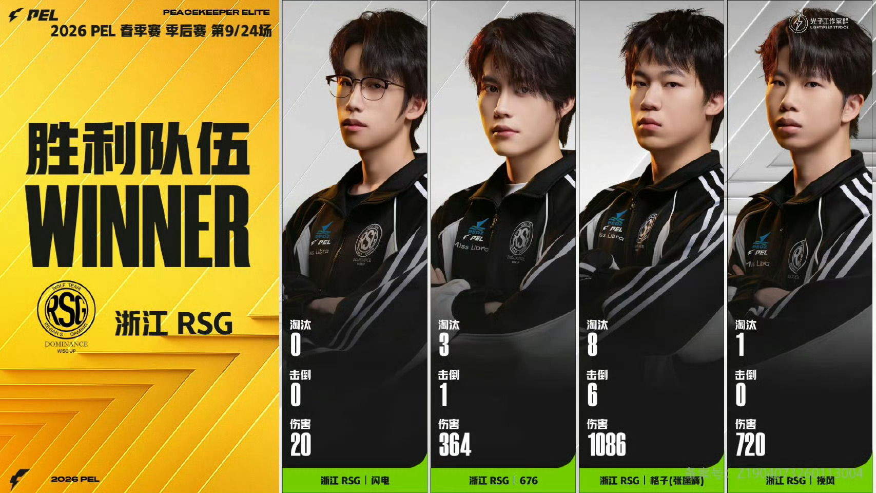 PEL季后赛战火正燃【春季赛季后赛Day2】第三局获胜队伍：2026pel春季赛
