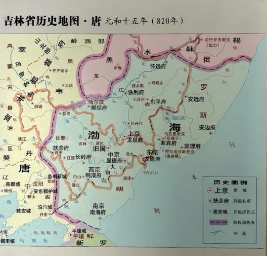 朝鲜的北部地区当年是渤海国