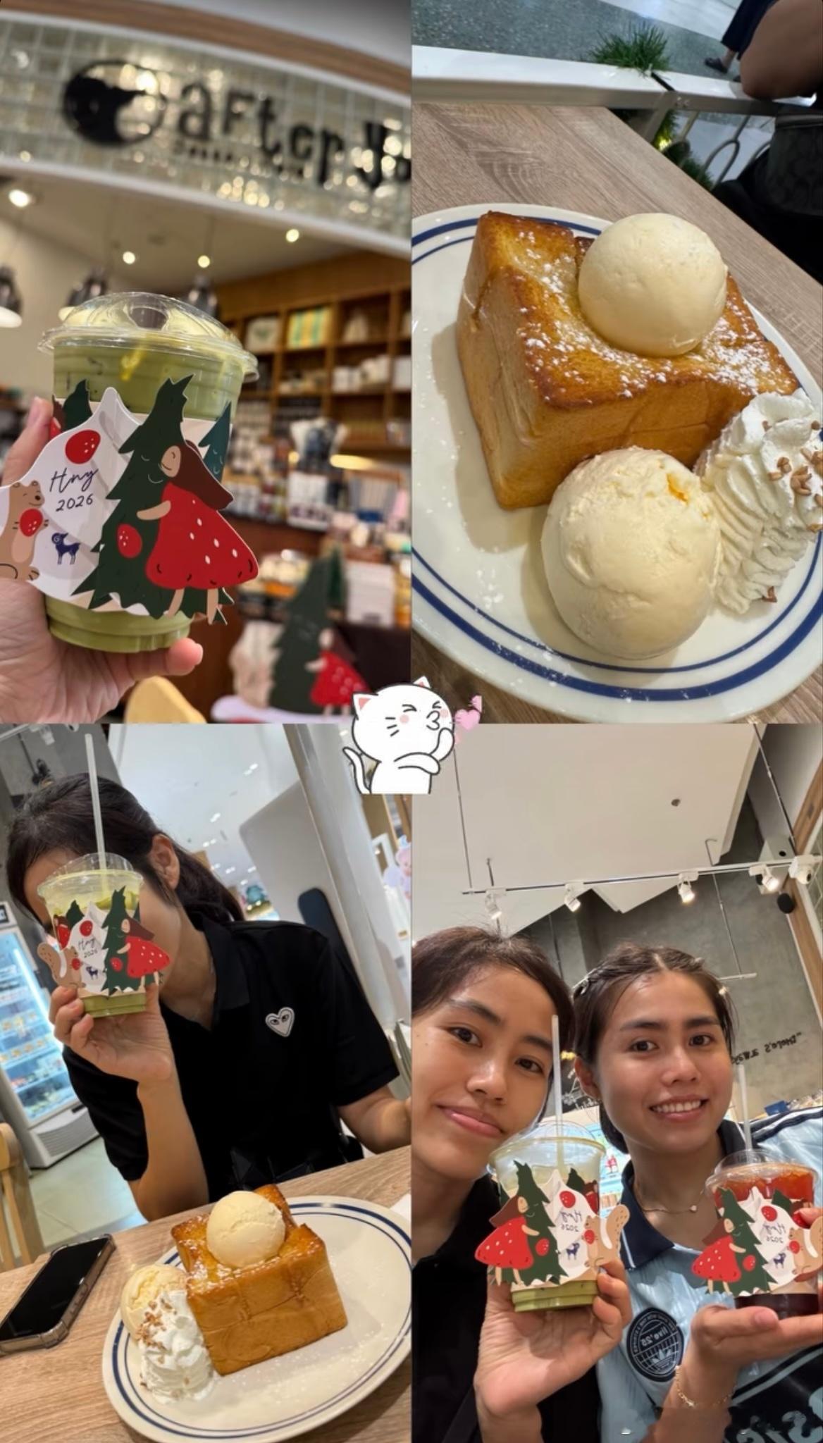 素塔西尼和妹妹瑾妮帕的下午茶日常🎄 