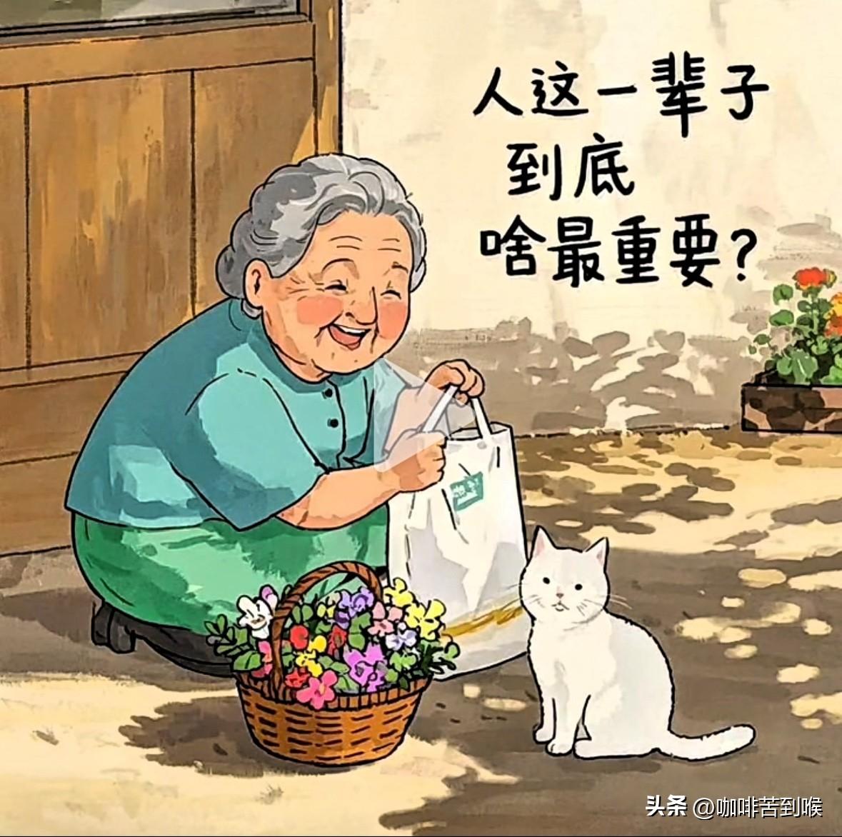 人这一辈子

到底啥最重要？

你买了车，

发现有车也就那么回事，

你买了房