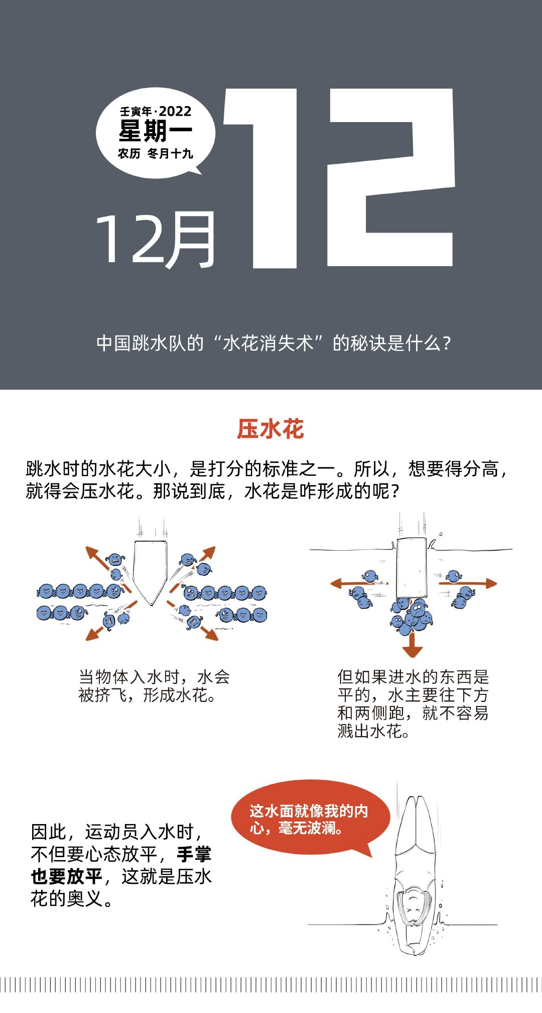 中国跳水队的“水花消失术〞的秘诀是什么？ #跳水时如何压出完美水花##跳水比赛只