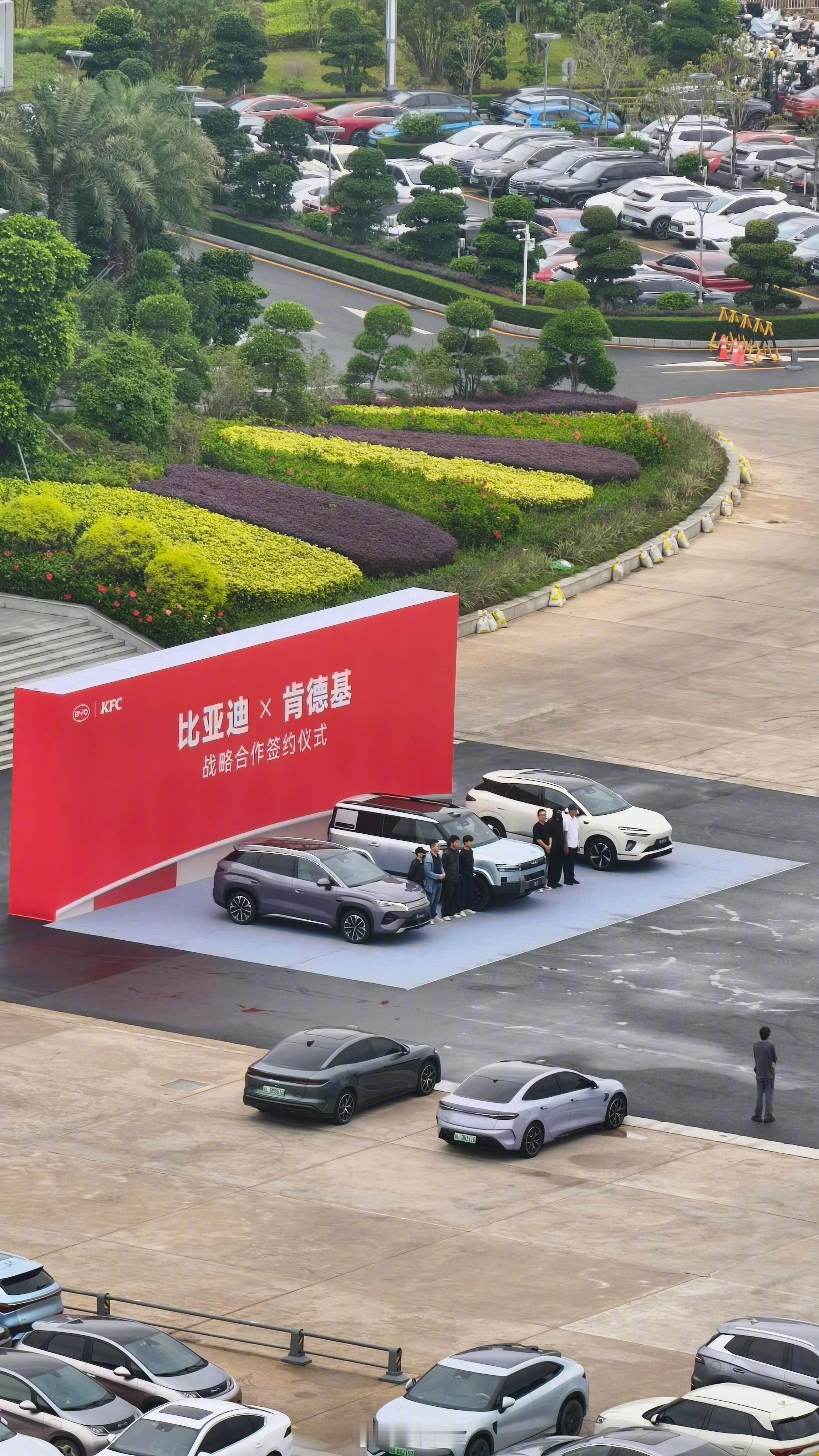 比亚迪和疯狂星期四，会发生什么化学反应？