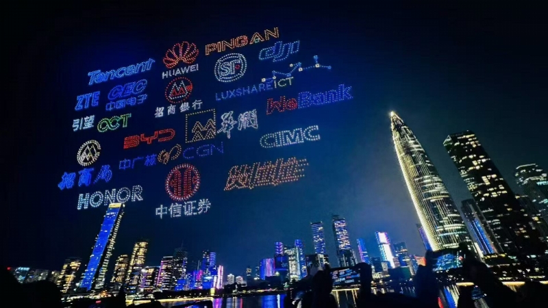 特区45周年，20余家深企“闪耀”夜空！为何C位是它们？