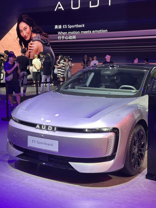 成都车展-奥迪E5 Sportback