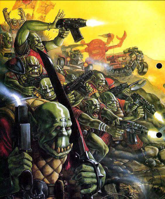 战锤40k 兽人战帮by David Gallagher 